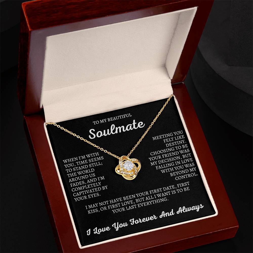 Soulmate | Time Stands Still | Love Knot Necklace