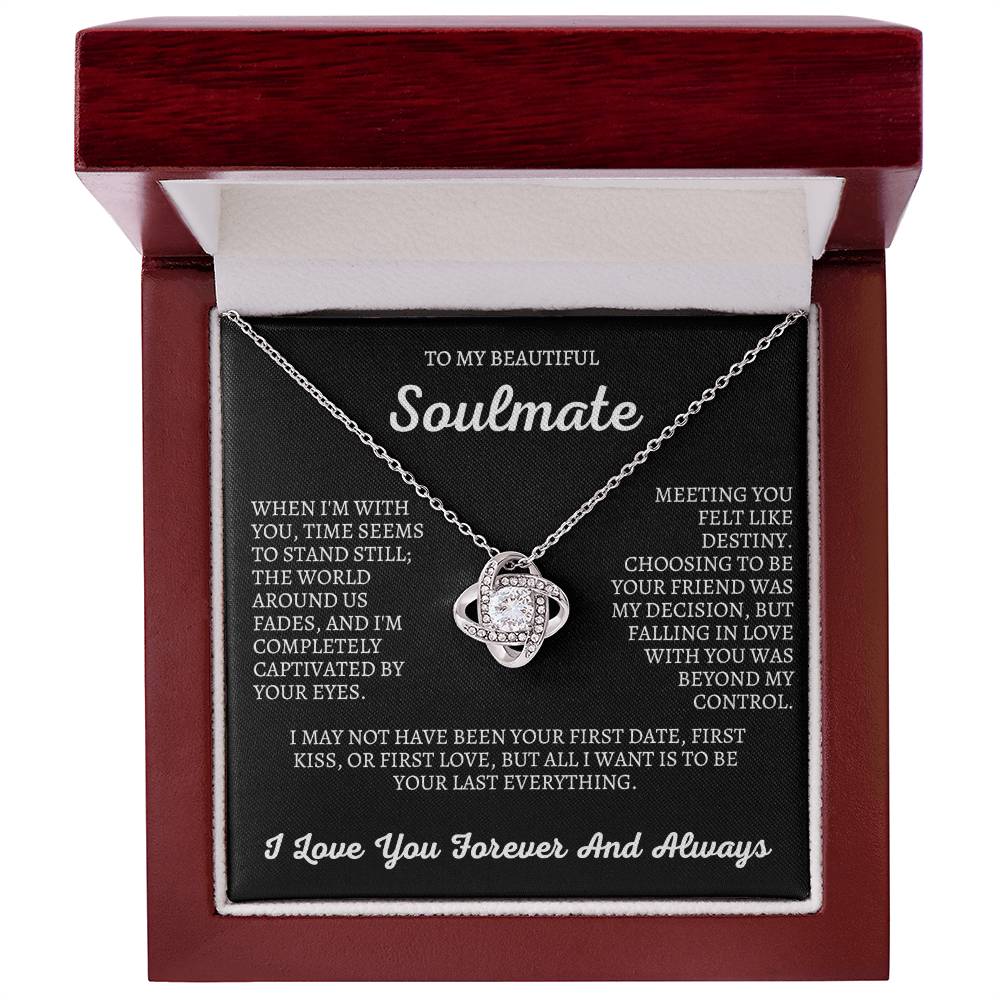 Soulmate | Time Stands Still | Love Knot Necklace