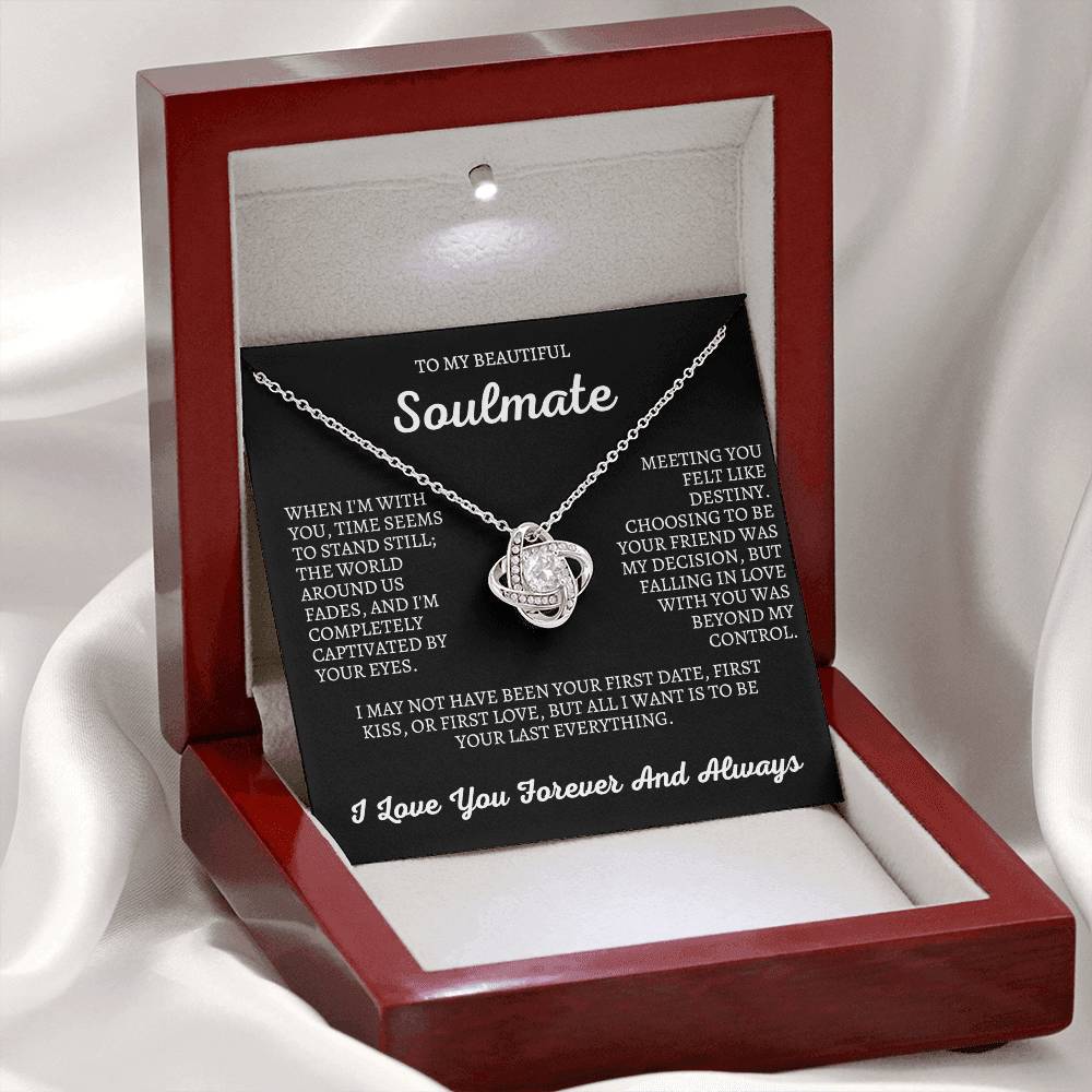 Soulmate | Time Stands Still | Love Knot Necklace