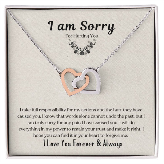 I am Sorry | Gift for Loved One | Eternal Hope Necklace