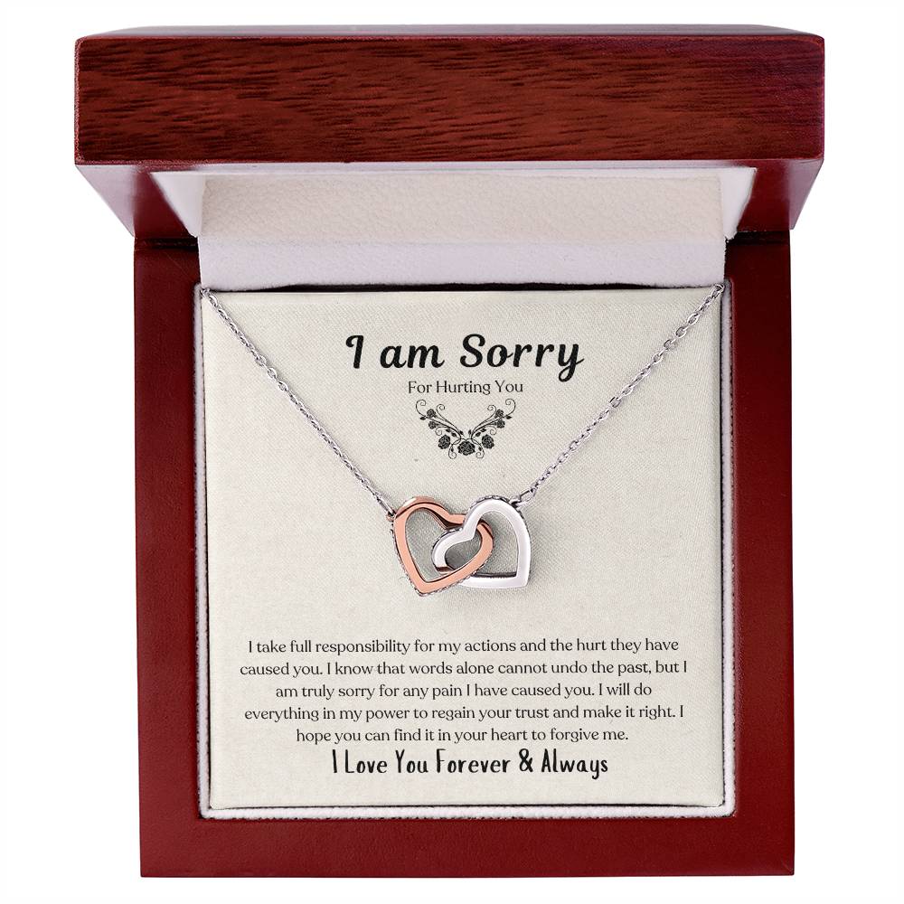 I am Sorry | Gift for Loved One | Eternal Hope Necklace