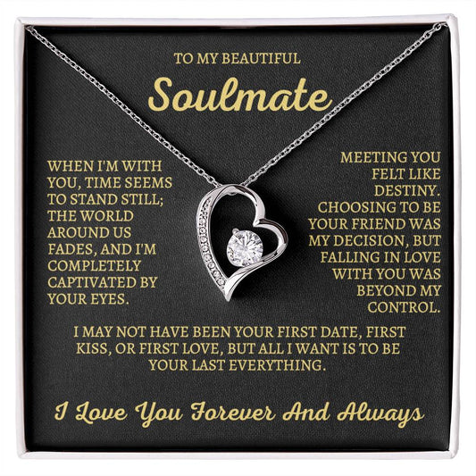 Soulmate | Time Stands Still | Forever Love Necklace