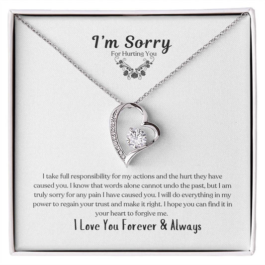 I'm Sorry | Forever Love Necklace