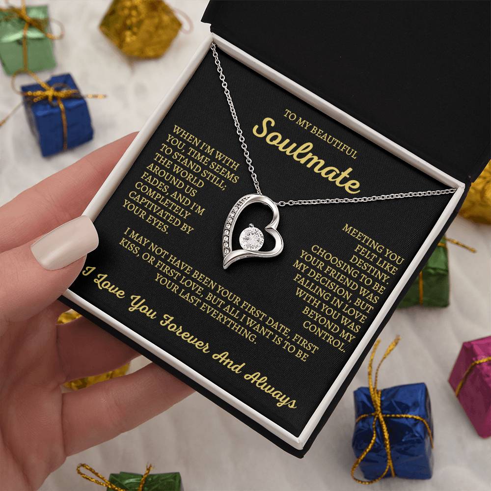 Soulmate | Time Stands Still | Forever Love Necklace