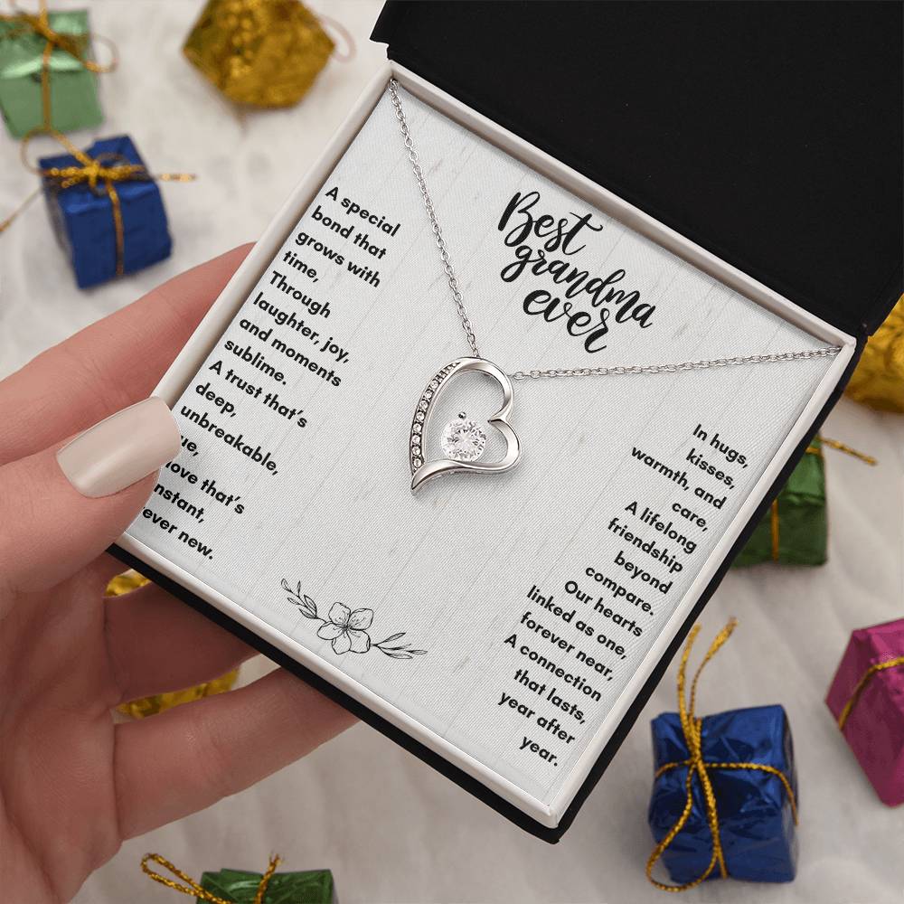 The Best Grandma Forever Love Necklace