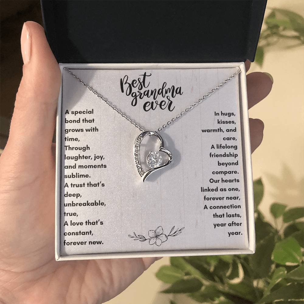 The Best Grandma Forever Love Necklace