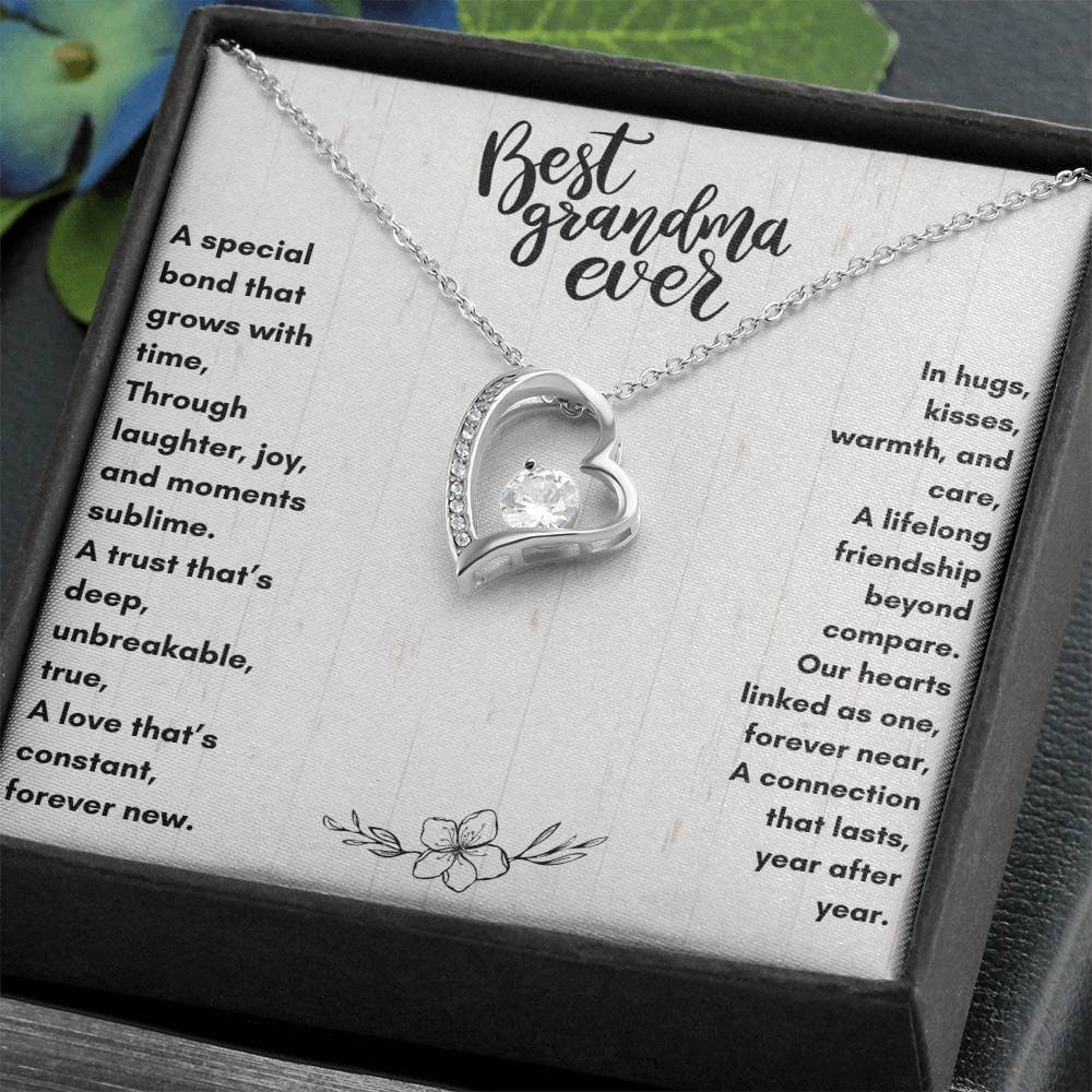 The Best Grandma Forever Love Necklace