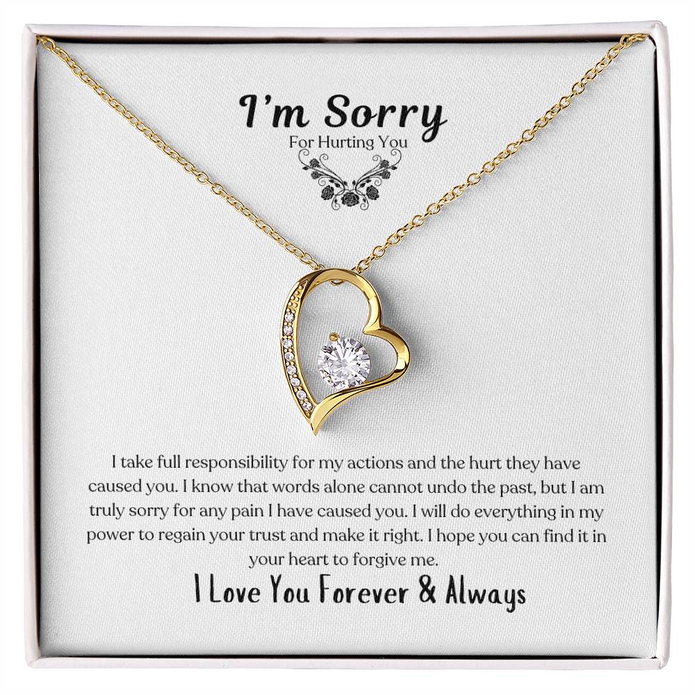 I'm Sorry | Forever Love Necklace