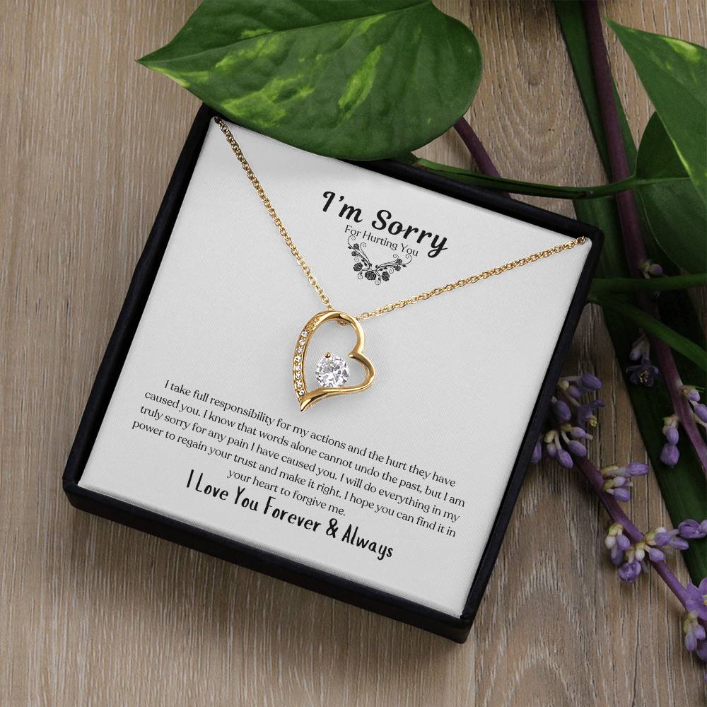 I'm Sorry | Forever Love Necklace