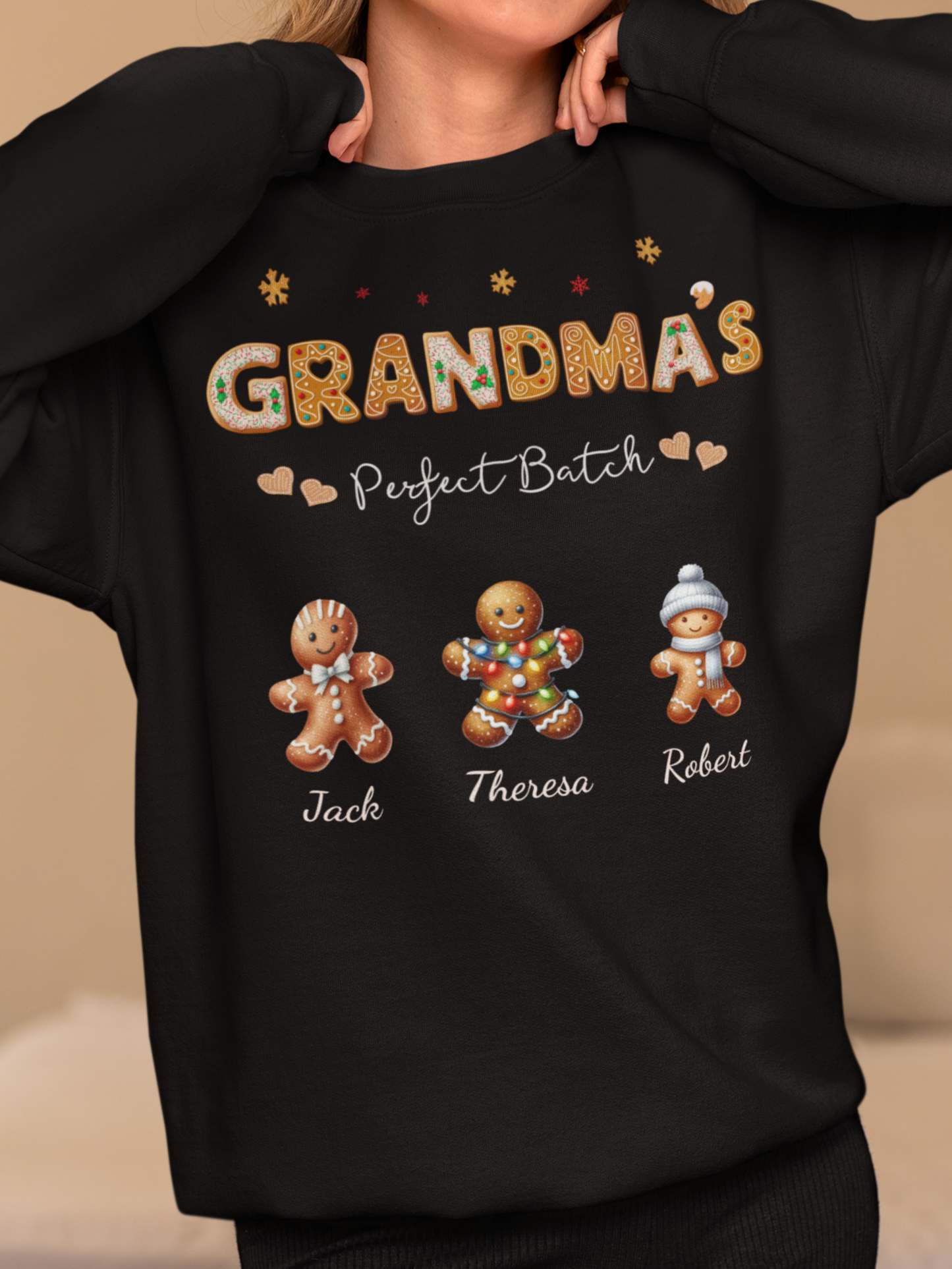 Grandma’s Perfect Batch Personalized Crewneck Sweatshirt