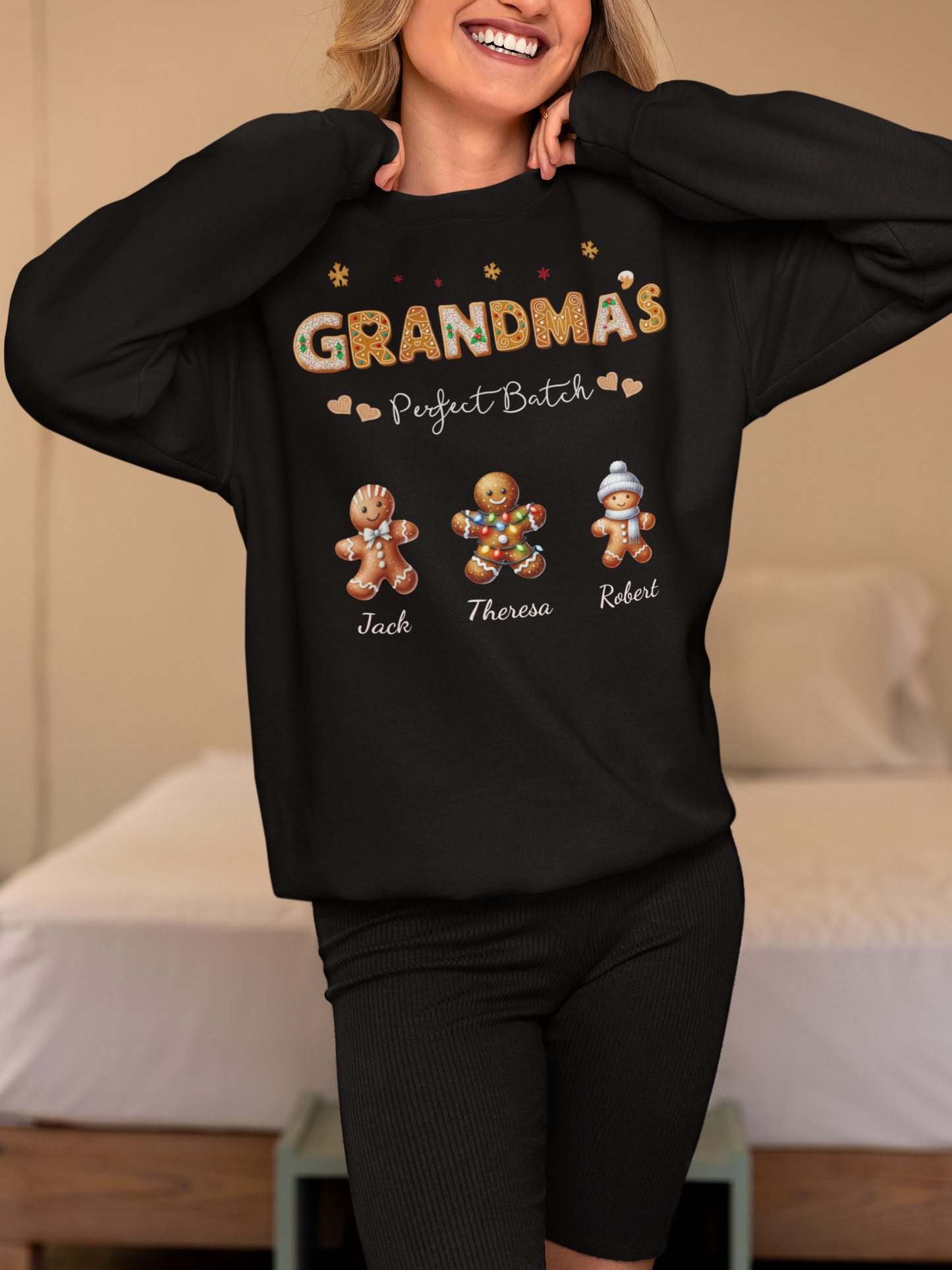 Grandma’s Perfect Batch Personalized Crewneck Sweatshirt