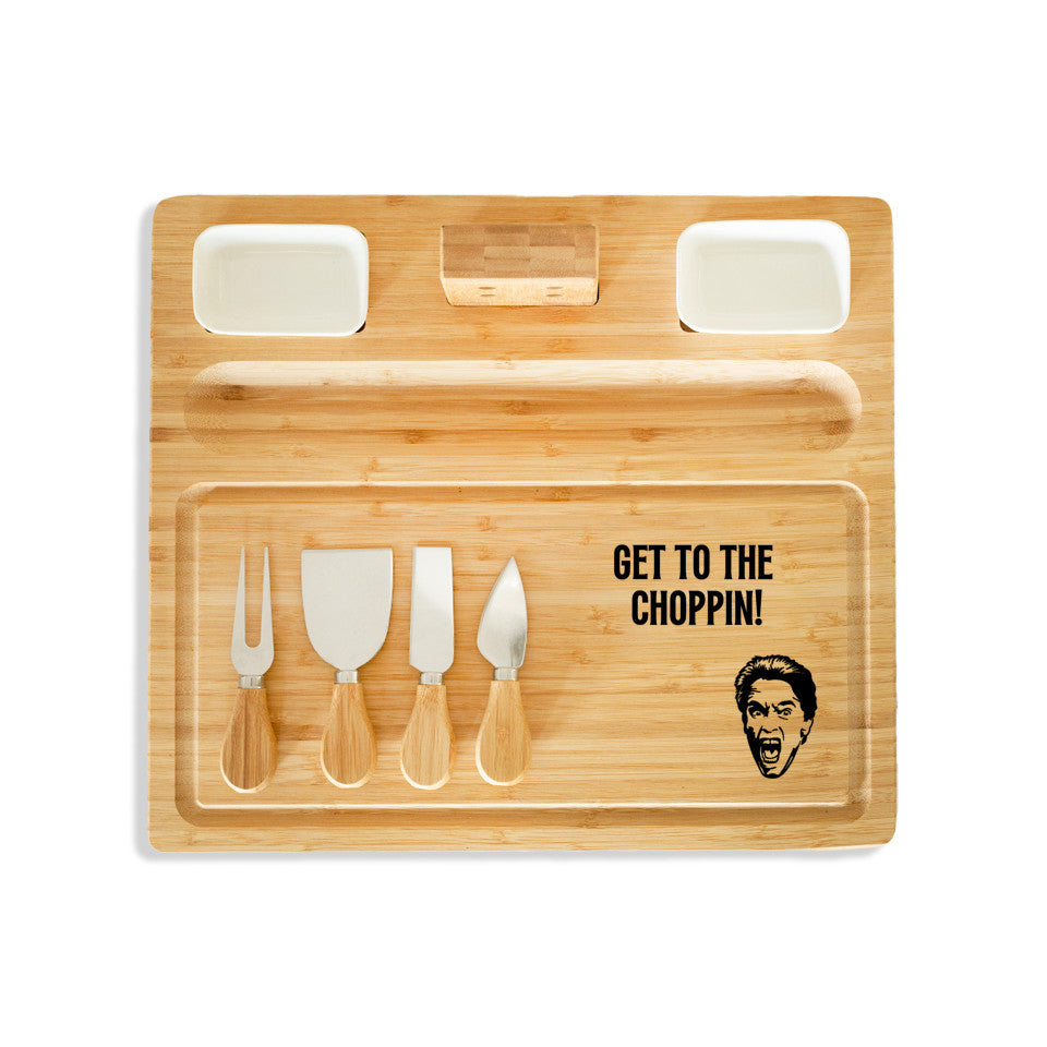 Get to the Choppin! | Funny Charcuterie Board | Arnold | Movie Humor