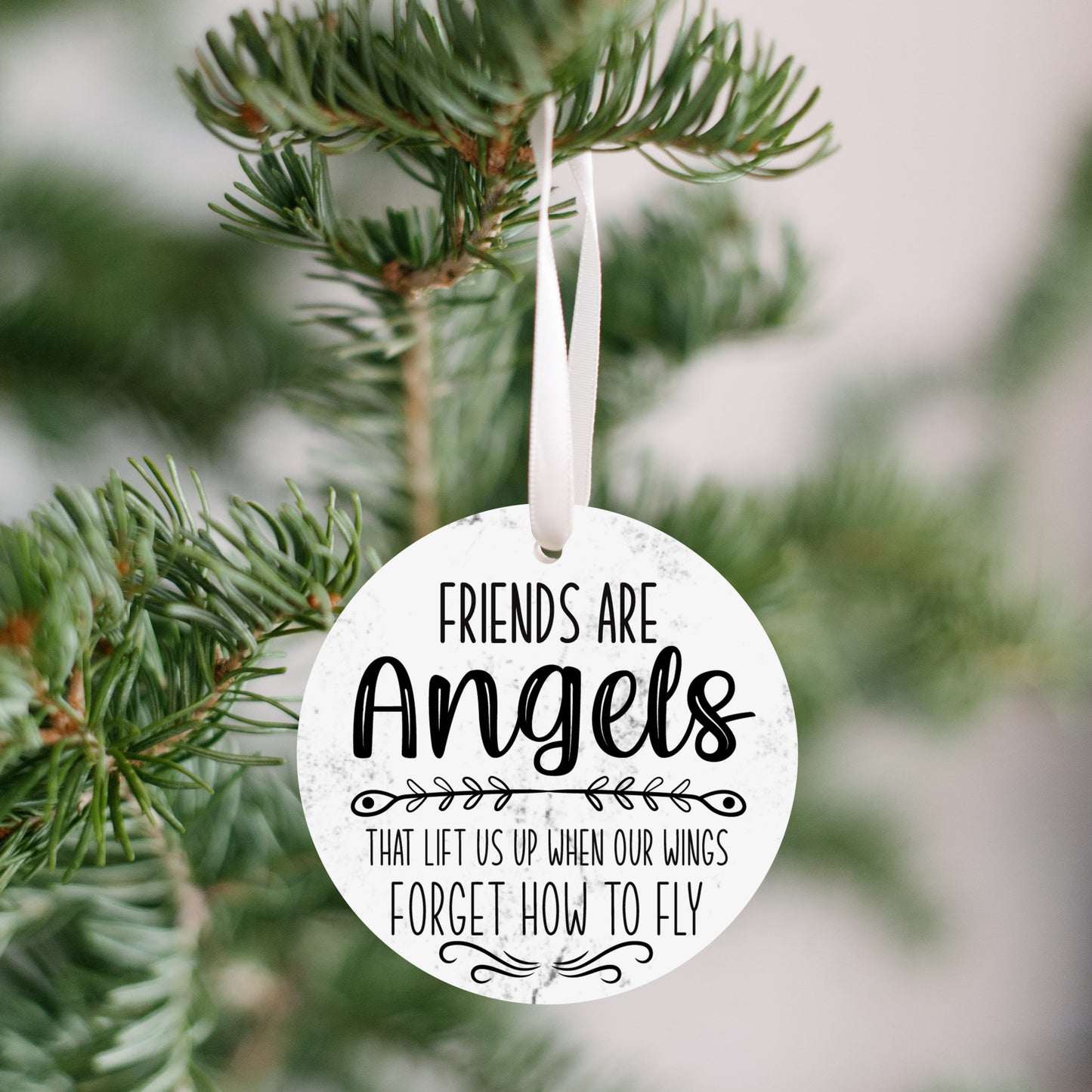 Friends are Angels Ornament