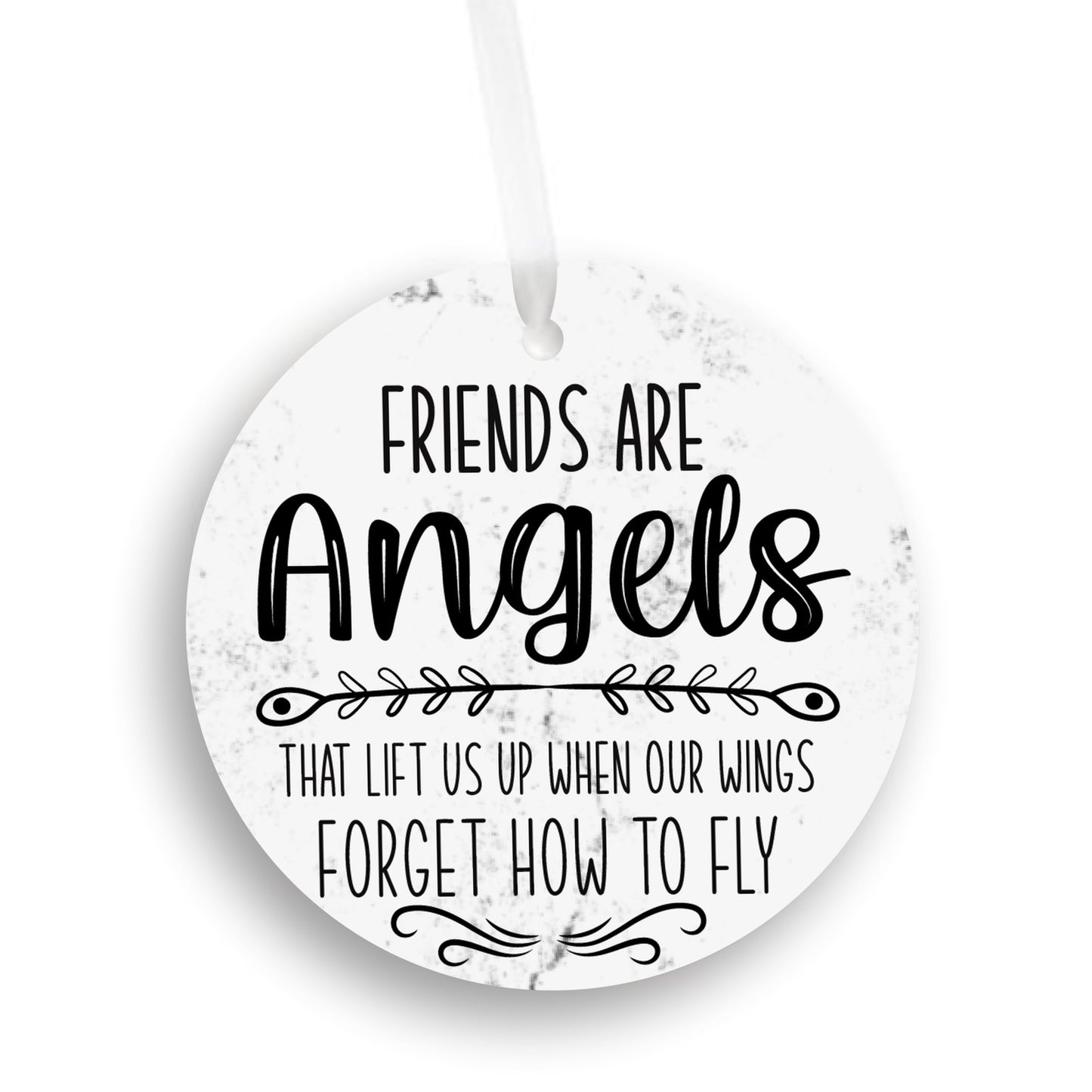 Friends are Angels Ornament