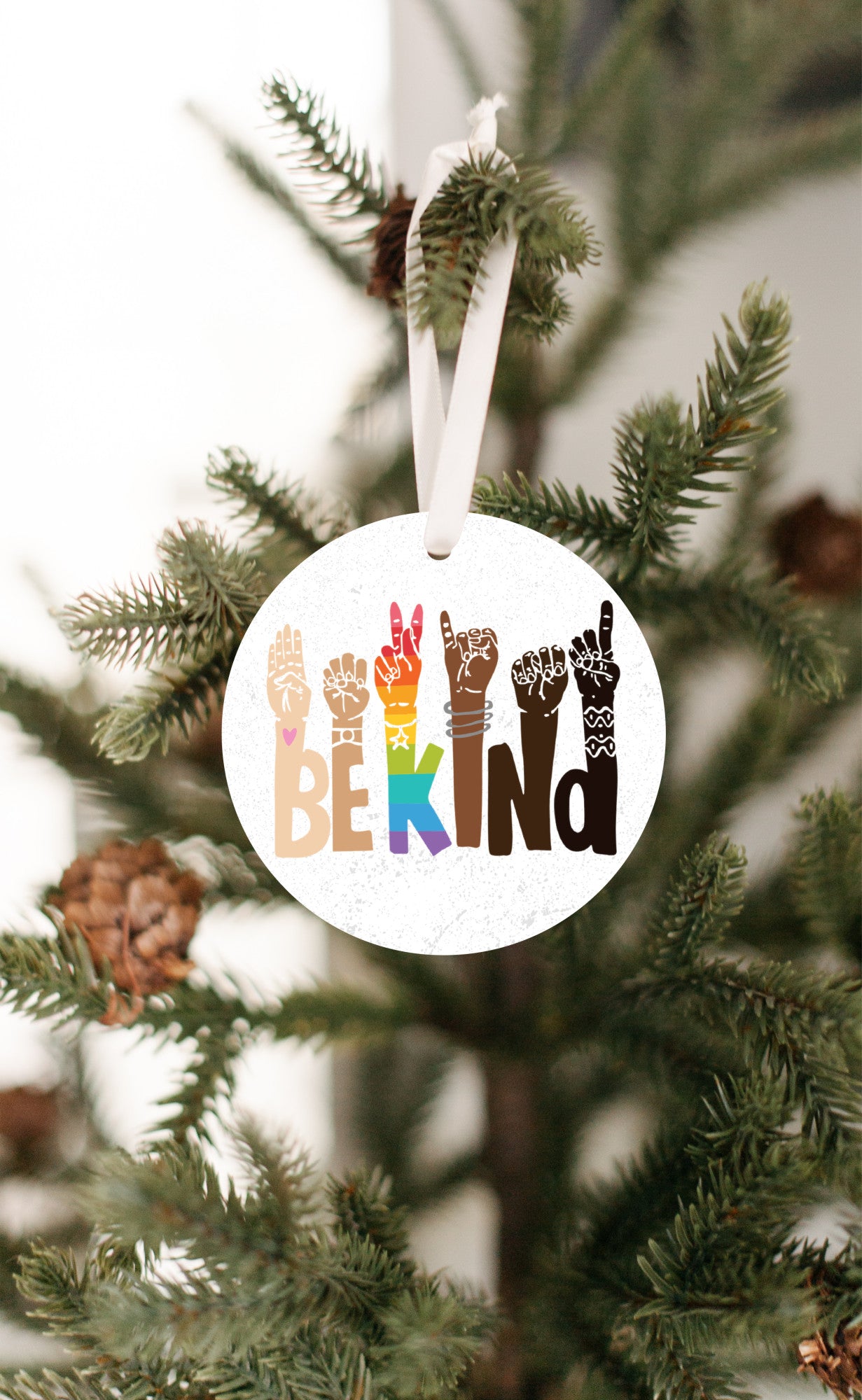 Be Kind Inclusion Ornament