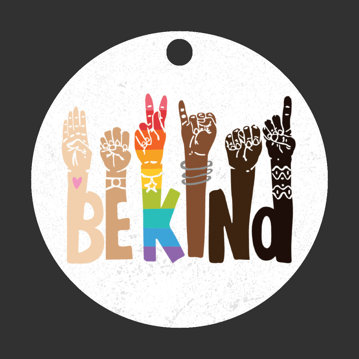 Be Kind Inclusion Ornament