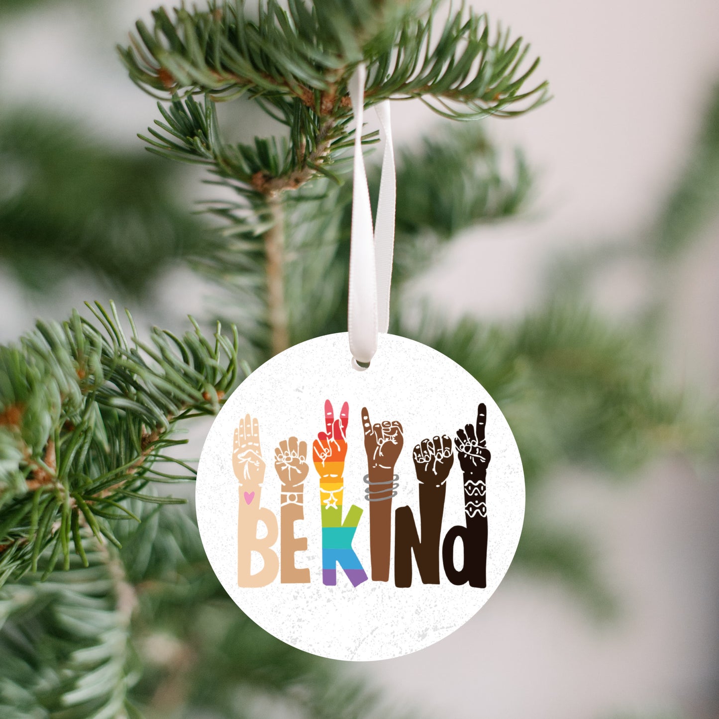 Be Kind Inclusion Ornament