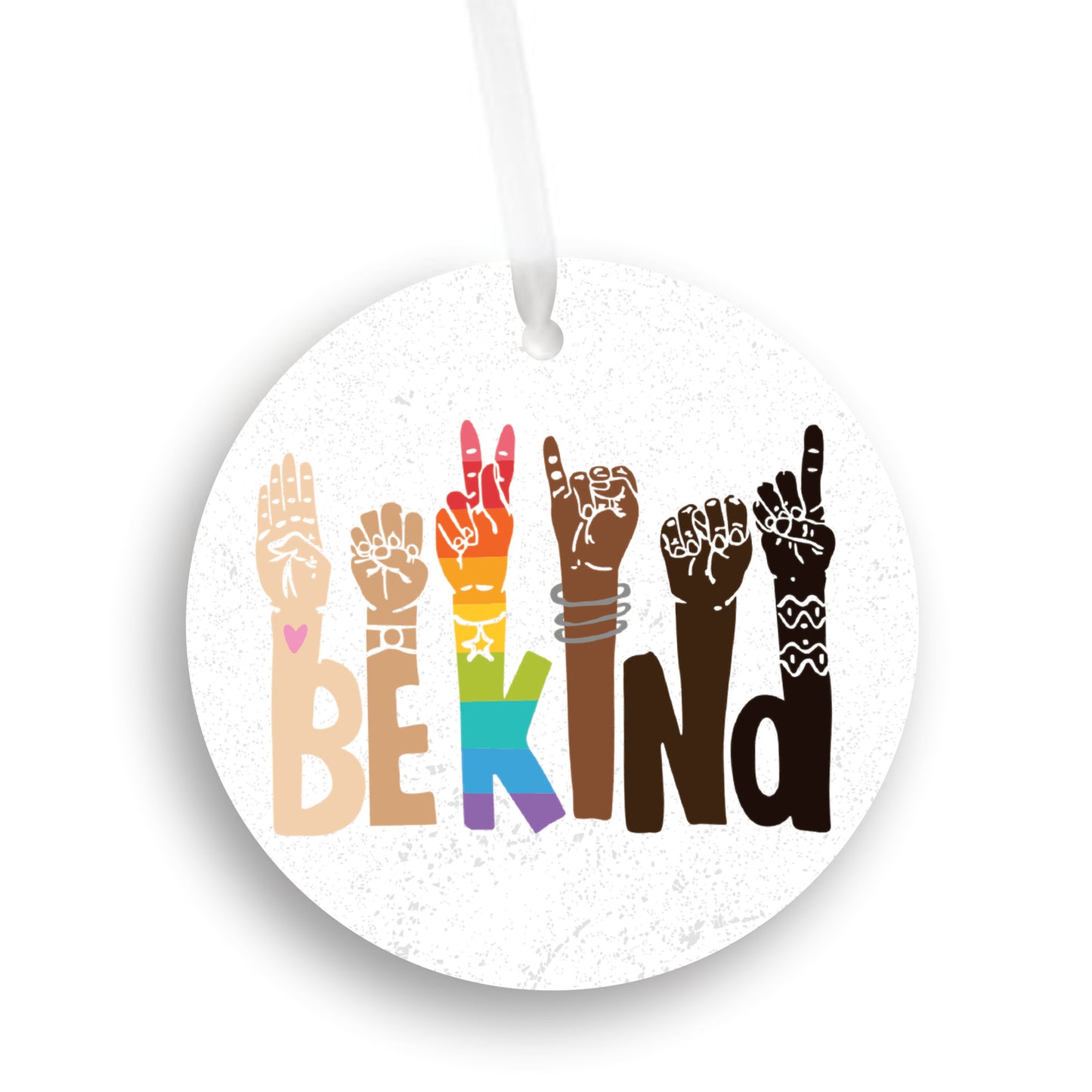 Be Kind Inclusion Ornament