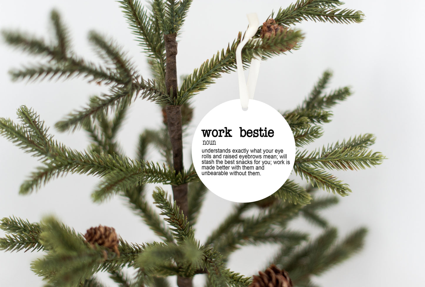 Work Bestie Ornament