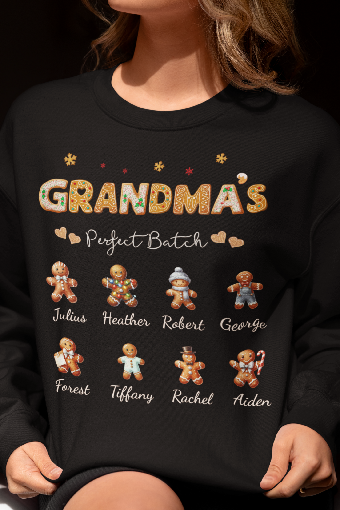 Grandma’s Perfect Batch Personalized Crewneck Sweatshirt